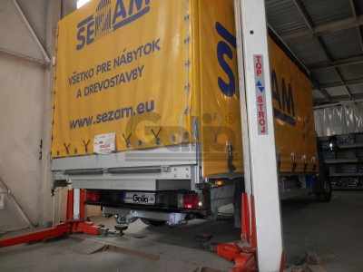 Фаркоп оцинкованный Galia шар A для Peugeot Boxer/Citroen Jumper/Fiat Ducato 2006-2021 C045A