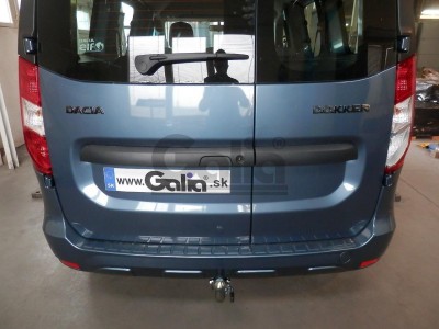 Фаркоп Galia шар С оцинкованный, быстросъемное крепление для Renault Dokker/Dacia Dokker 2012-2021