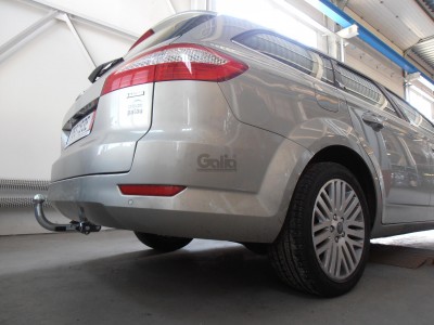 Фаркоп оцинкованный Galia шар BMA съёмный на седан и универсал для Ford Mondeo 2007-2015