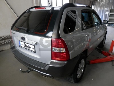 Фаркоп оцинкованный Galia шар BMA съёмный для Hyundai Tucson/Kia Sportage 2004-2010