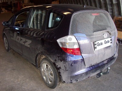 Фаркоп оцинкованный Galia шар BMA съёмный для Honda Jazz 2009-2015