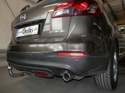 Фаркоп оцинкованный Galia шар C съемный для Mazda CX-9 2007-2016