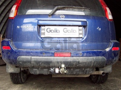 Фаркоп оцинкованный Galia шар BMA съёмный для Nissan X-Trail T30 2001-2007