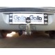 Фаркоп оцинкованный Galia шар BMA съёмный на лифтбек для Renault Laguna 2 2001-2007