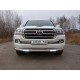 Защита переднего бампера с ДХО 76 мм ТСС для Toyota Land Cruiser 200 2015-2021