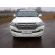Накладка решётки радиатора 12 мм ТСС для Toyota Land Cruiser 200 2015-2021