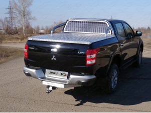 Защита кузова и заднего стекла для крышки без надписи 75х42 мм для Mitsubishi L200 № MITL20015-53
