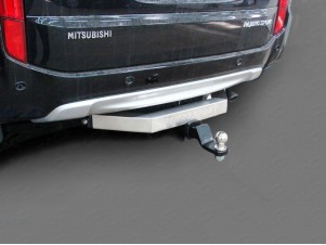 ТСУ Фаркоп ТСС с надписью Pajero Sport, шар E для Mitsubishi Pajero Sport № TCU00117
